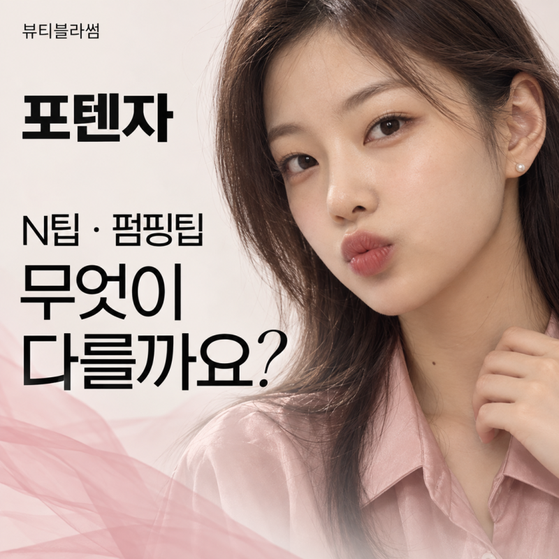 홍대 포텐자 N팁과 펌핑팁, 무엇이 다르고 어떻게 선택할까요?